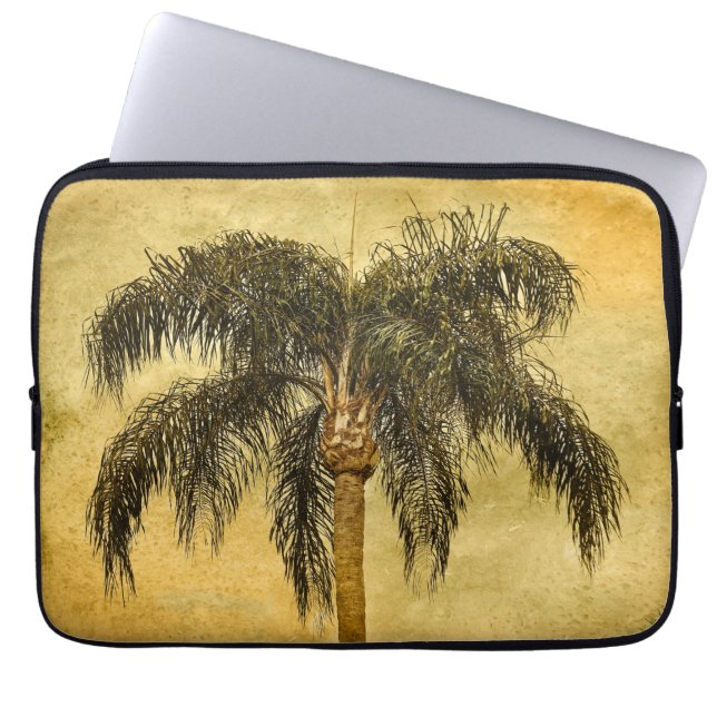 Capa Para Notebook Palmeira Tropical Verde Palmeira havaiana Palms (Frente)