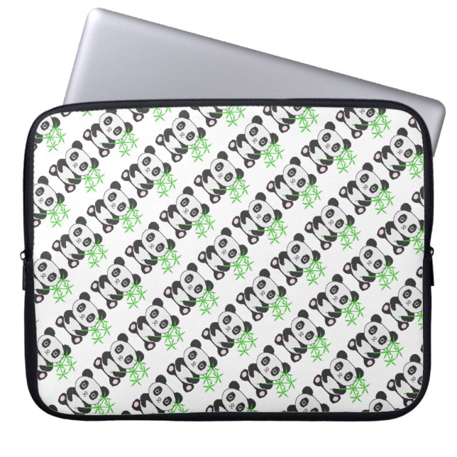 Capa Para Notebook Panda engraçada (Frente)