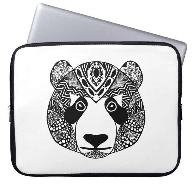 Capa Para Notebook Panda inspirada (Frente)