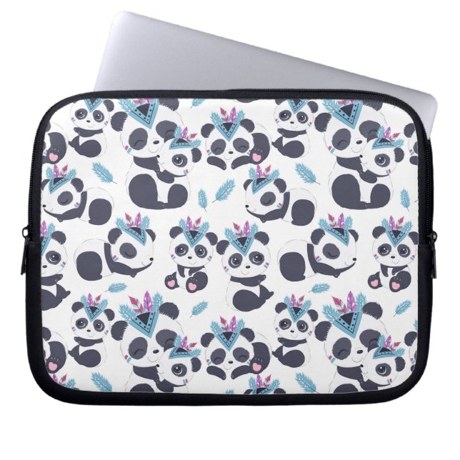 Capa Para Notebook Panda Lover | É Como O Panda (Frente)