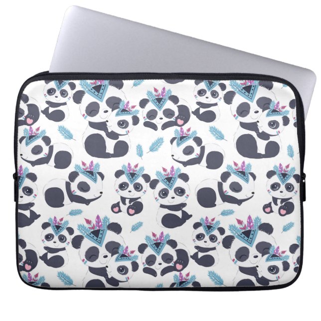 Capa Para Notebook Panda Lover | É Como O Panda (Frente)