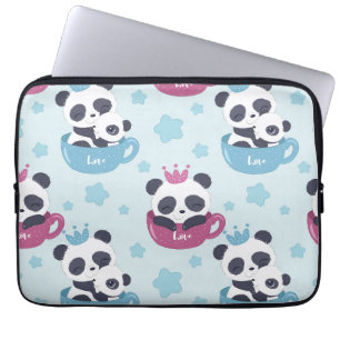 Capa Para Notebook Panda Lover O Panda É Um Animal Desagradável