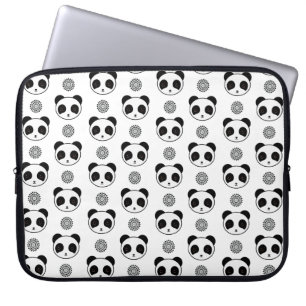 Capa Para Notebook Panda Mandala de Kawaii