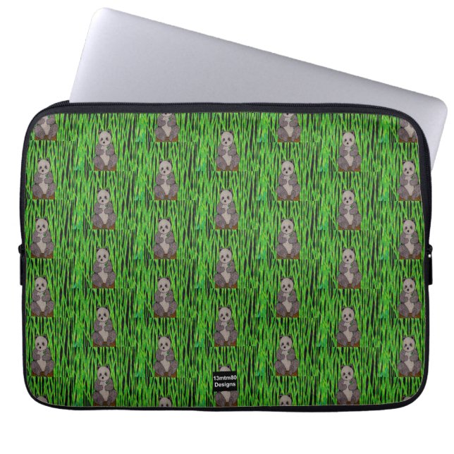 Capa Para Notebook Panda (padrão) - Estojo para Laptop (Frente)