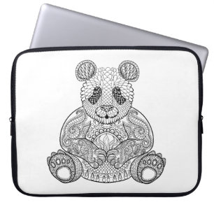 Capa Para Notebook Panda tribal inspirada