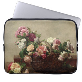 Capa Para Notebook Panier de Rosas - Henri Fantin-Latour
