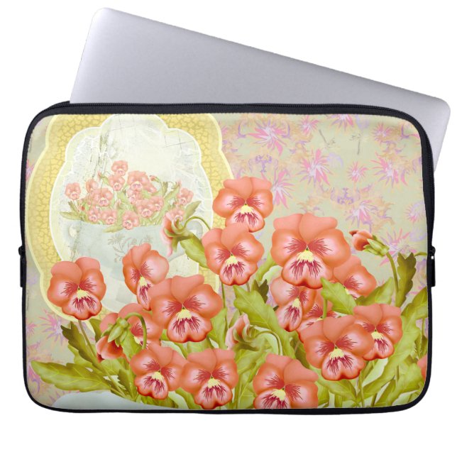 Capa Para Notebook Pansias em uma tigela (Frente)