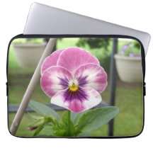 Pansy Tablet Case (rosa e roxo)