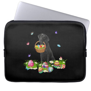 Capa Para Notebook Pão Cão Cão-de-bico-preto-de-bico e ovos de P