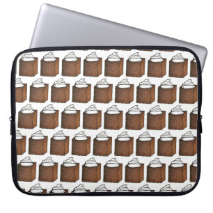 Capa Para Notebook Pão-De-Pão-De-Bolo-De-Natal