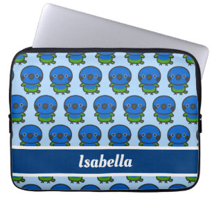 Capa Para Notebook Papagaio-de-cabeça-azul