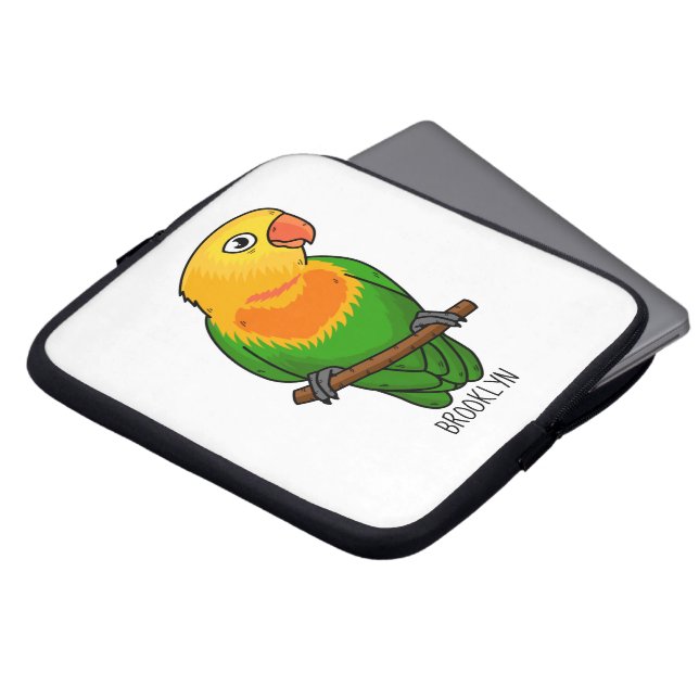 Capa Para Notebook Papagaio-de-desenho (Frente Topo)