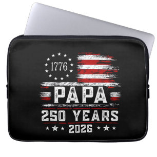 Capa Para Notebook Papai Bandeira Americana 250 Anos 4 de Julho Camis