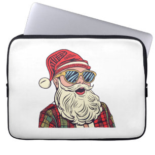 Capa Para Notebook Papai Noel - Engraçado