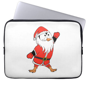 Capa Para Notebook Papai Noel Pinguim Pronta para o Natal
