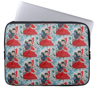 Capa Para Notebook Papais noeis Auxiliares na Bolsa de laptop de Nata