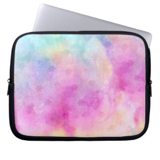 Capa Para Notebook Papel de arroz pintado aguarela