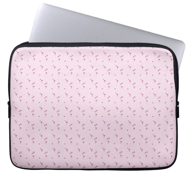 Capa Para Notebook Papel de Embrulho de Coração (Frente)