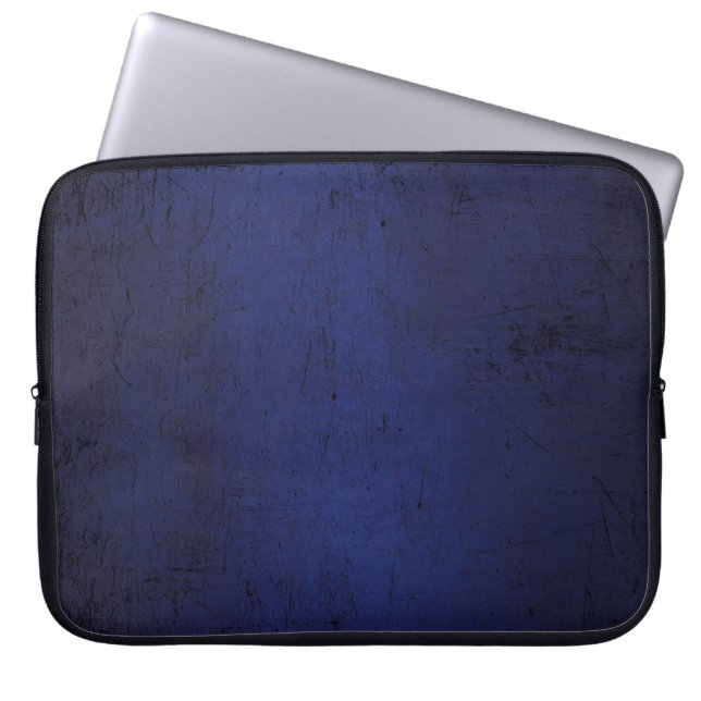 Capa Para Notebook Papel de parede azul-escuro de textura (Frente)
