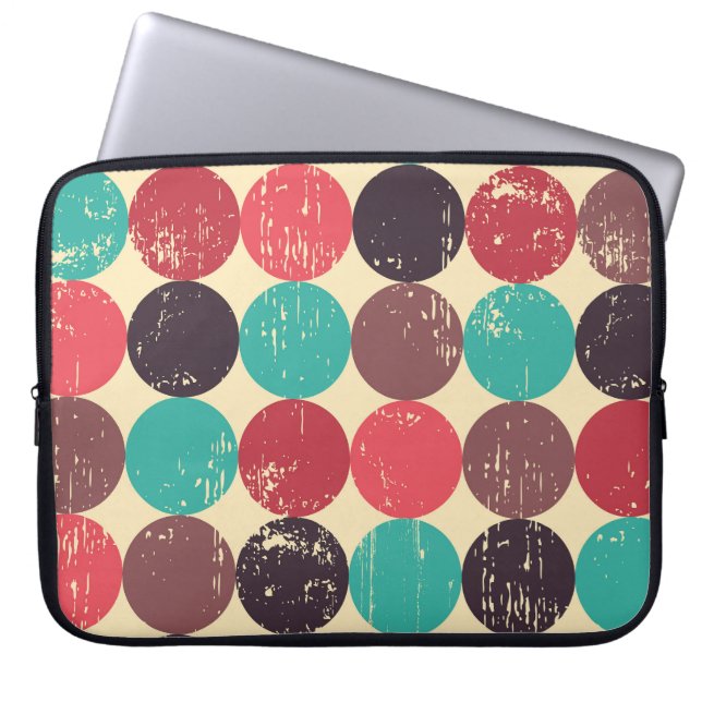 Capa Para Notebook Papel de parede de padrão de círculo magnífico (Frente)