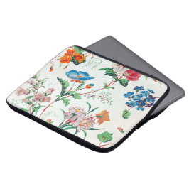 Capa Para Notebook Papel de parede floral antigo França 1830