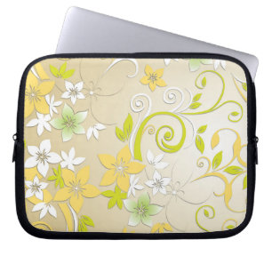Capa Para Notebook Papel de parede para flores 3