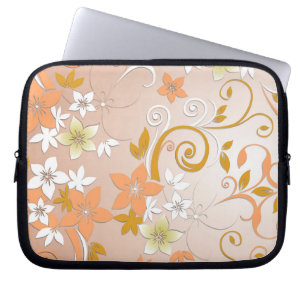 Capa Para Notebook Papel de parede para flores 8