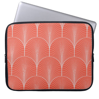 Capa Para Notebook Papel de parede sem costura vermelho e cinza art d
