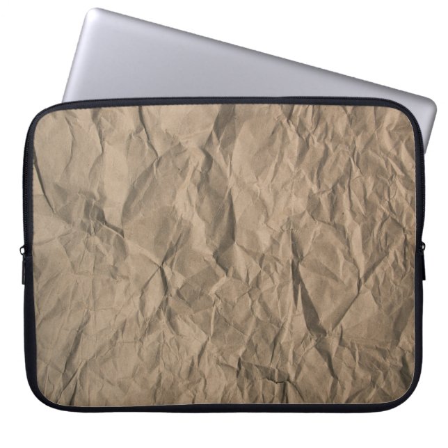Capa Para Notebook Papel robusto: textura do reciclado (Frente)