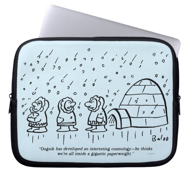 Capa Para Notebook Paperweight (Frente)