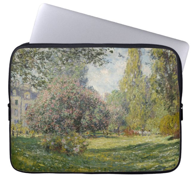 Capa Para Notebook Parc Monceau - Claude Monet (Frente)