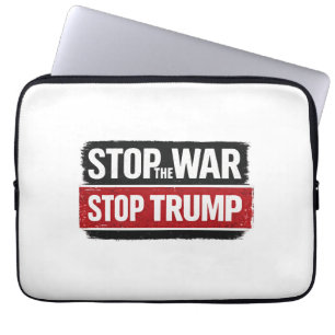 Capa Para Notebook Pare a Guerra Pare Trump