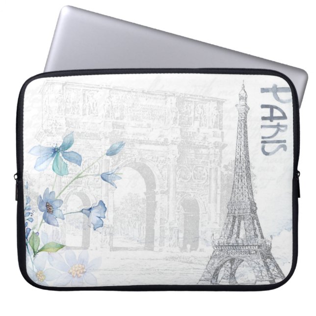 Capa Para Notebook Paris 15" a bolsa de laptop (Frente)