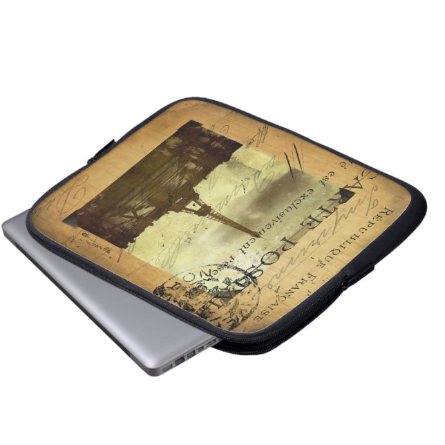 Capa Para Notebook Paris carimbada (Frente Inferior)