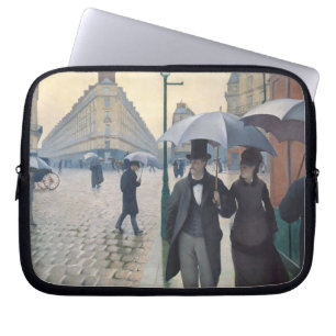 Capa Para Notebook Paris de pintura impressionista francesa um o dia