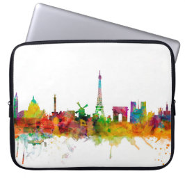 Capa Para Notebook Paris França Skyline