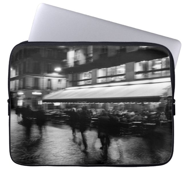 Capa Para Notebook Paris legal, moderna, turva urbana (Frente)