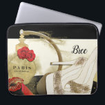 Capa Para Notebook Paris Parfum Perfume Rosas Heels & Lipstick<br><div class="desc">Design personalizado</div>
