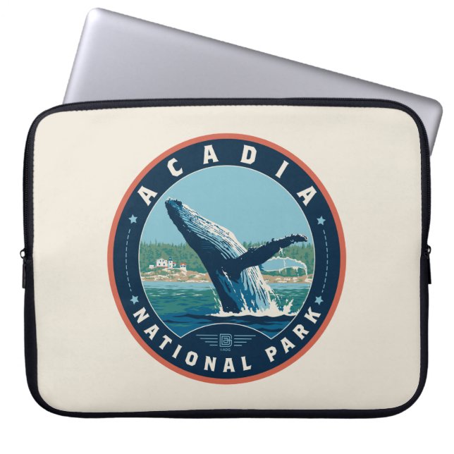 Capa Para Notebook Parque Nacional Acadia (Frente)