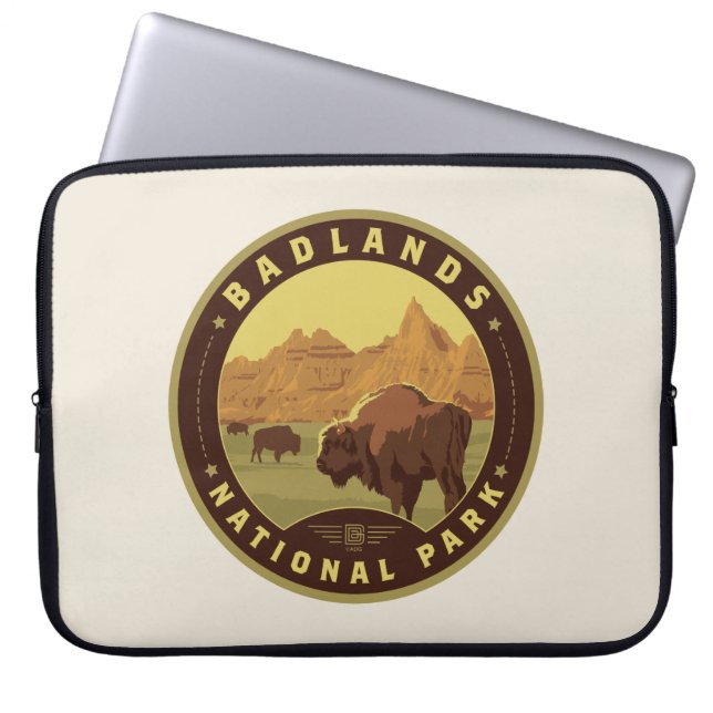 Capa Para Notebook Parque Nacional Badlands (Frente)