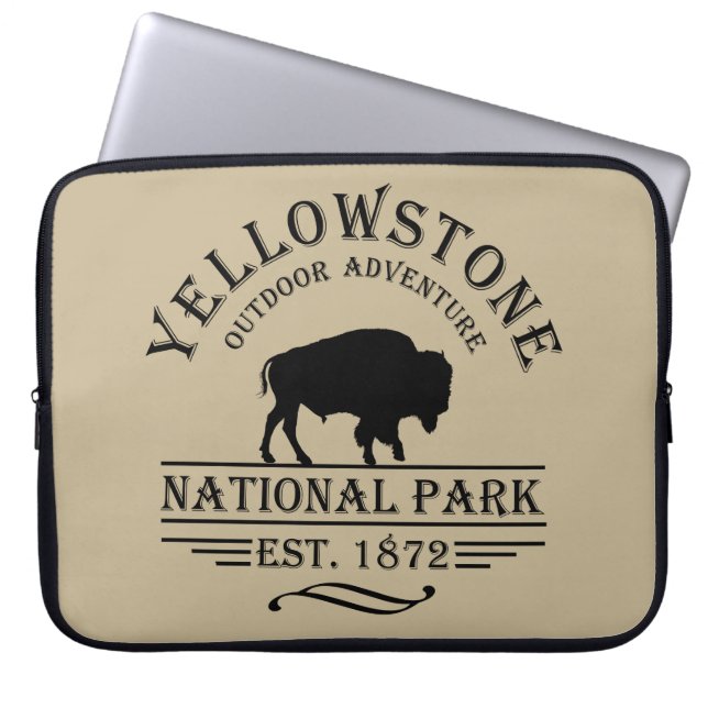Capa Para Notebook parque nacional de yellowstone (Frente)