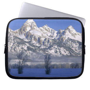 Capa Para Notebook PARQUE NACIONAL GRAND TETON, WYOMING. EUA. Névoa &
