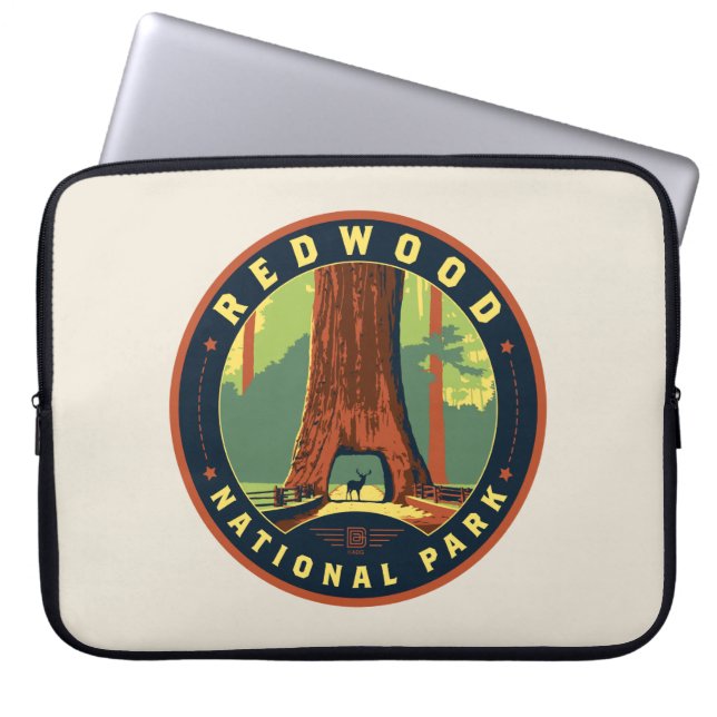 Capa Para Notebook Parque Nacional Redwood (Frente)
