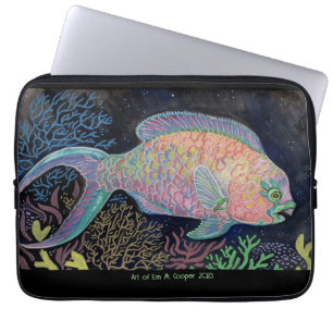 Capa Para Notebook Parrotfish