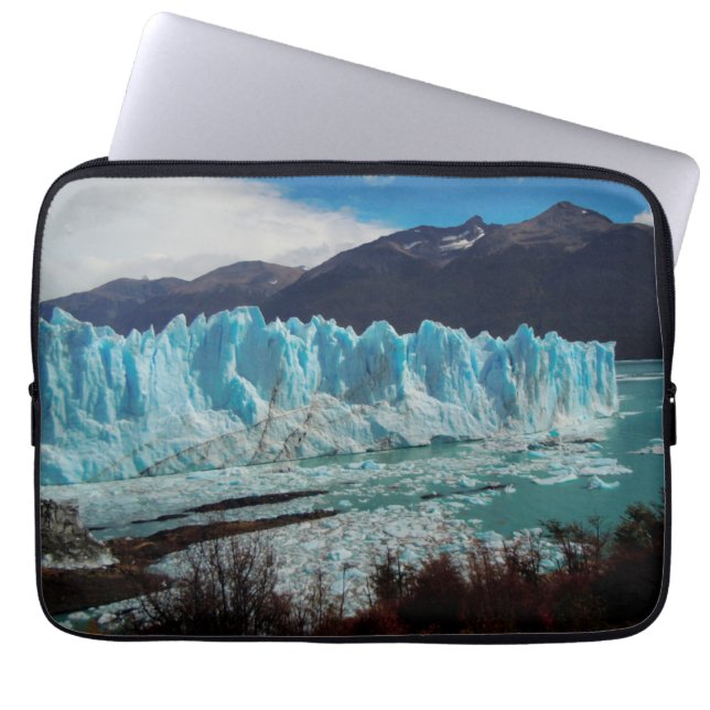 Capa Para Notebook Parte dianteira da geleira de Perito Moreno nos (Frente)