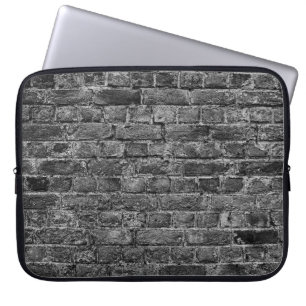 Capa Para Notebook parte horizontal da parede de tijolos pintada a pr