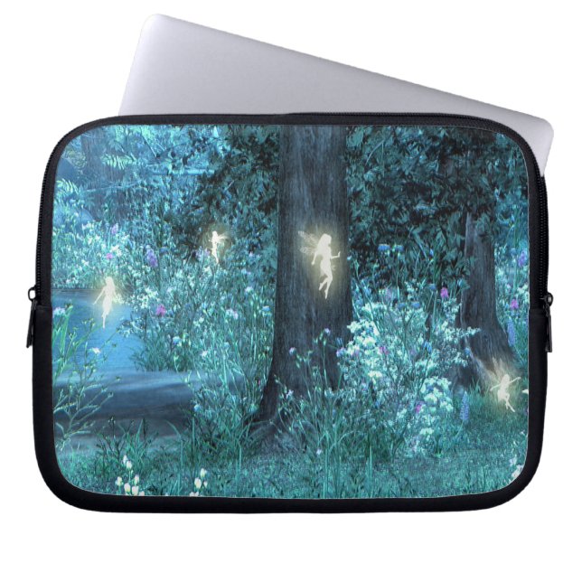 Capa Para Notebook Parte superior do regaço da noite feericamente & (Frente)