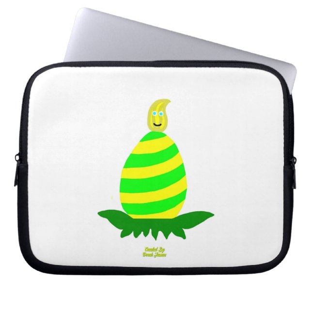 Capa Para Notebook Páscoa deseja Bolsa de laptop de Neoprene (Frente)