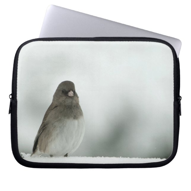 Capa Para Notebook Pássaro de inverno (Frente)