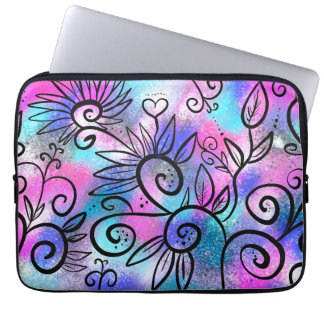 Capa Para Notebook Pássaro pequeno engraçado